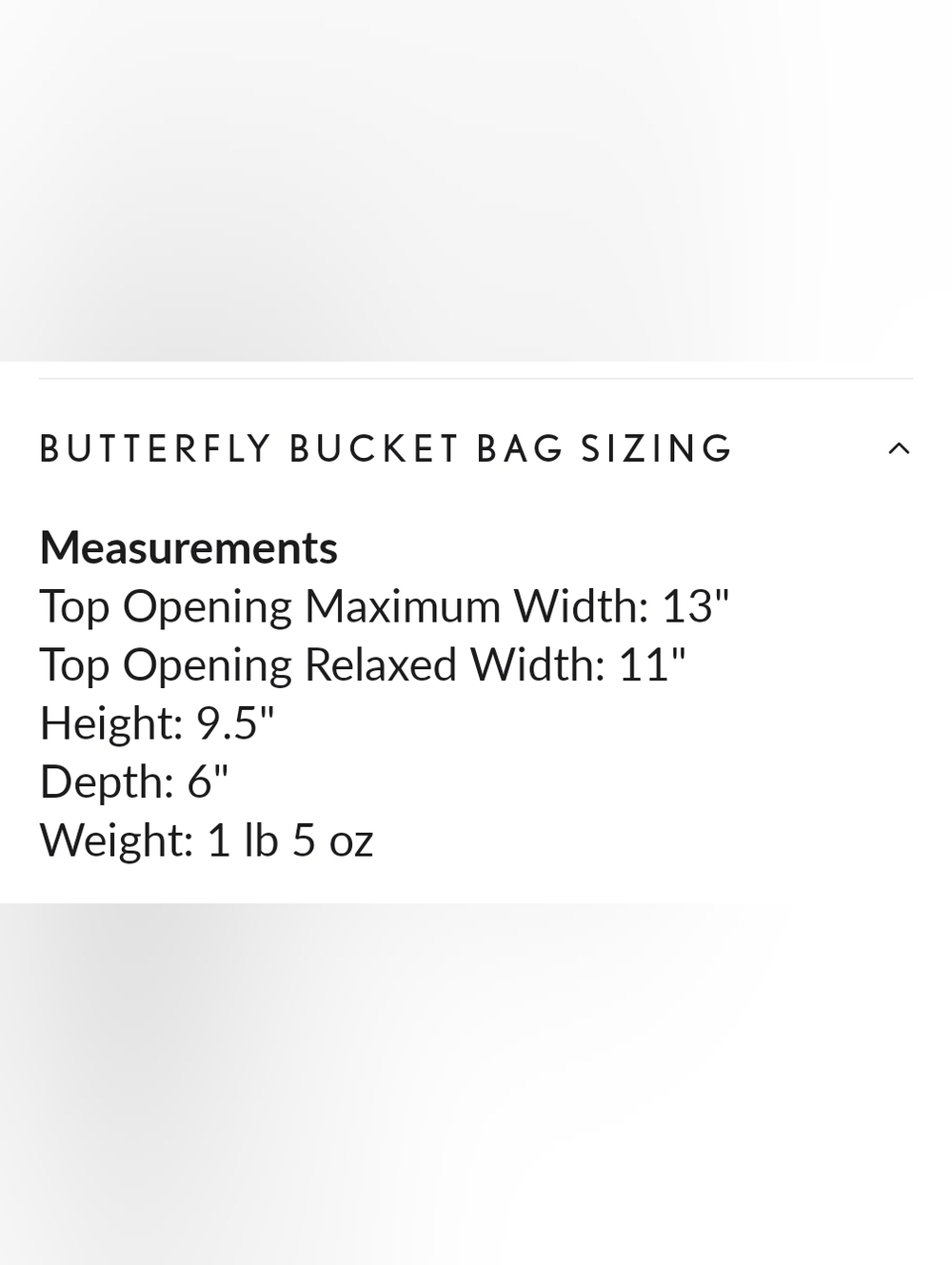 Portland Leather Butterfly Bucket Bag In Boreal Or Lagoon? - Picture 9 of 9